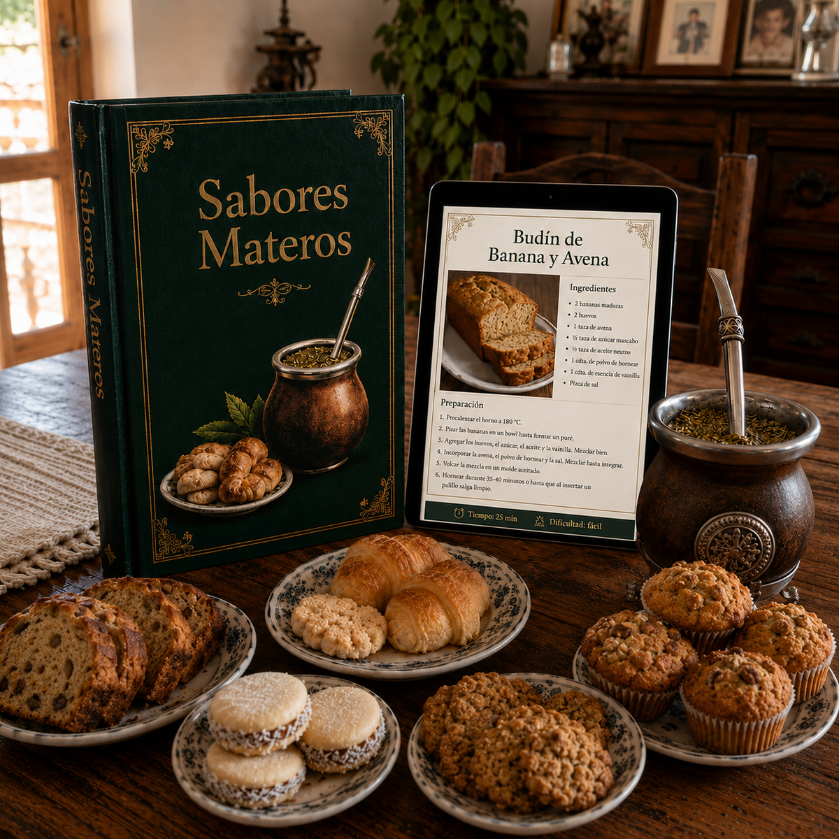 Sabores Materos: +1.000 recetas ricas y saludables para acompañar tu mate