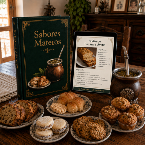 Sabores Materos: +1.000 recetas ricas y saludables para acompañar tu mate