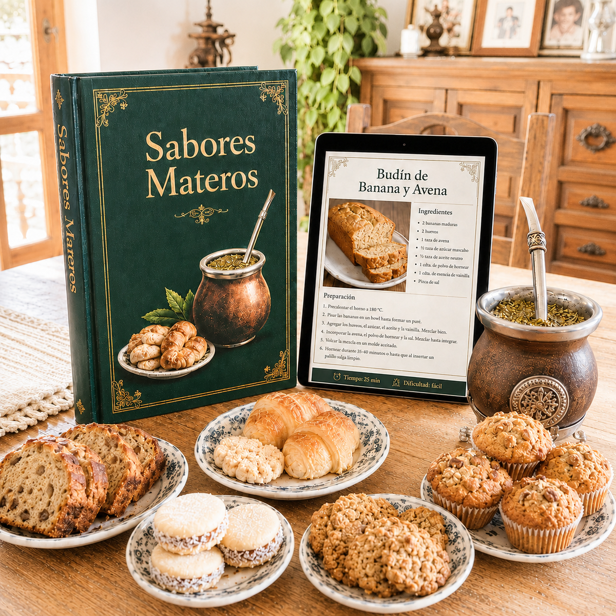 Sabores Materos: +1.000 recetas ricas y saludables para acompañar tu mate
